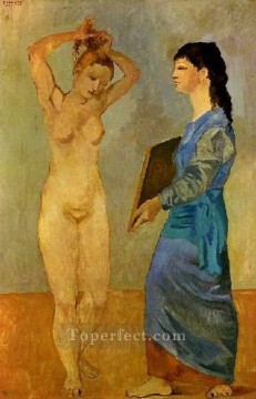 Tyalet 4 1906 cubista Pablo Picasso Pinturas al óleo